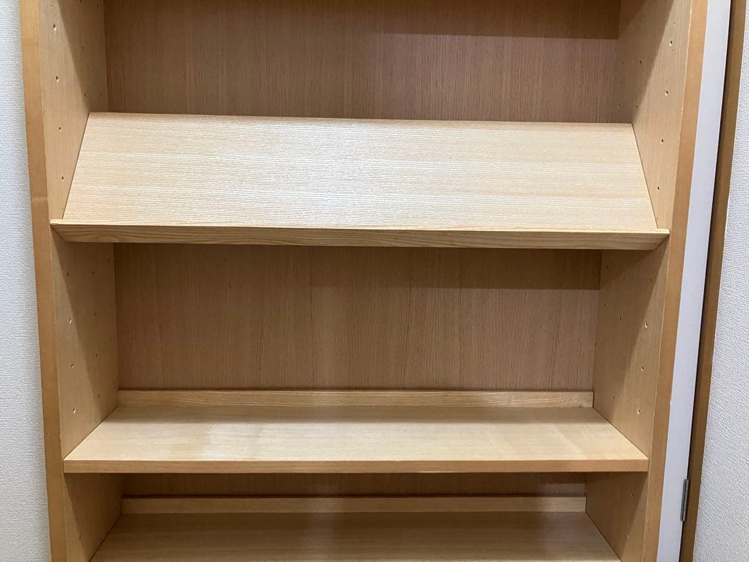 ろ*く様 MUJI 無印良品 本棚 飾り棚　薄型　① 送料込み