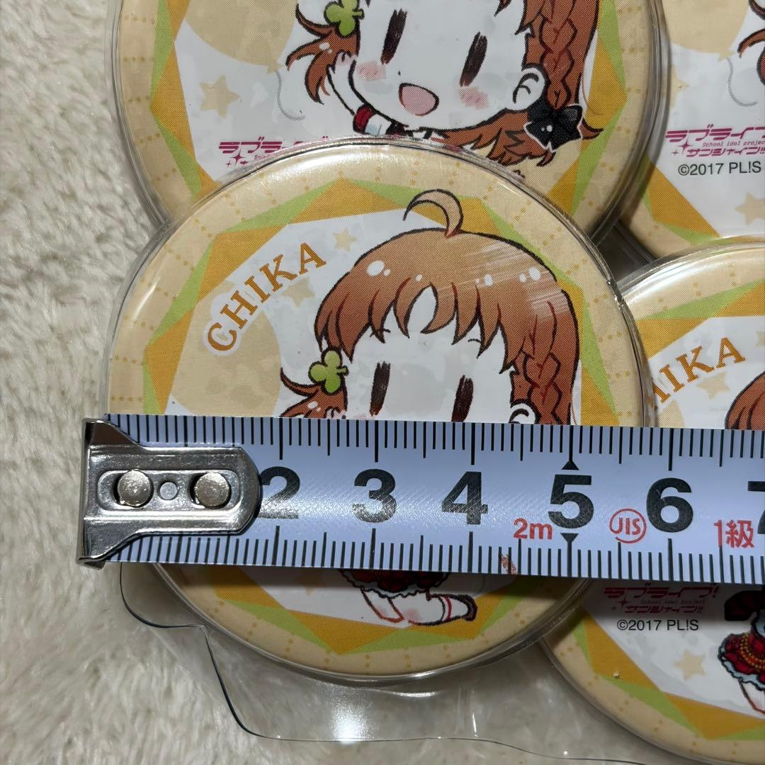 【同柄】ラブライブ サンシャイン 高海千歌 缶バッジ 美品 まとめ売り 痛バ