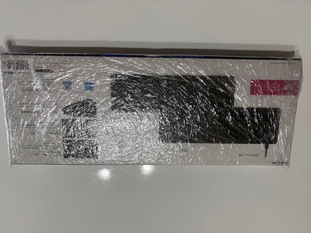 エレコム キーボード Leggero 静音 有線 赤軸 TK-MC50UKPBK