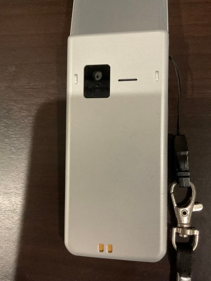 docomo arrows F-03L シルバー 本体 充電器 ストラップ付き