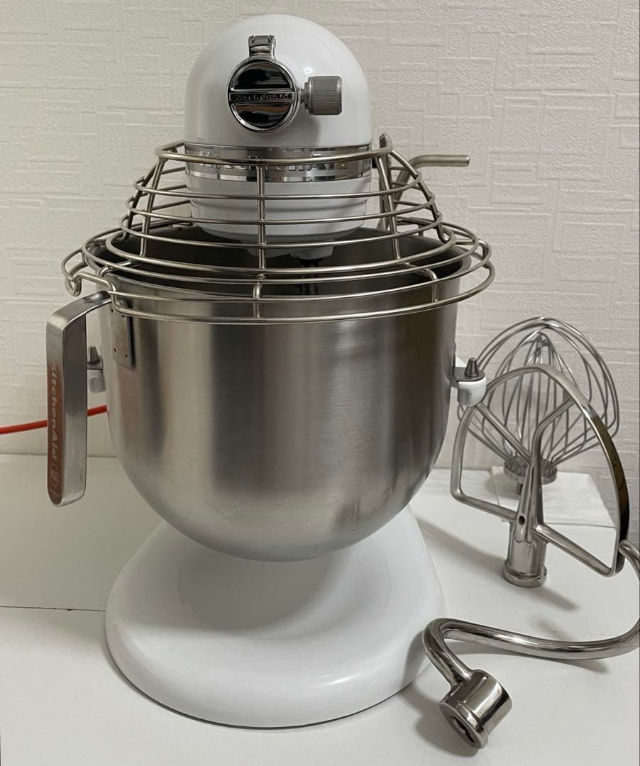 超美品キッチンエイドスタンドミキサー8QT卓上ミキサーKSM8WH