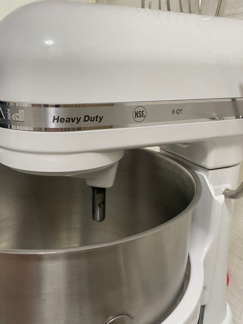 超美品キッチンエイドスタンドミキサー8QT卓上ミキサーKSM8WH
