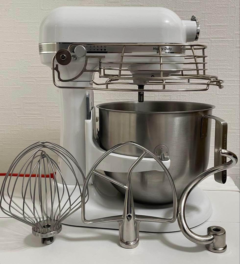 超美品キッチンエイドスタンドミキサー8QT卓上ミキサーKSM8WH