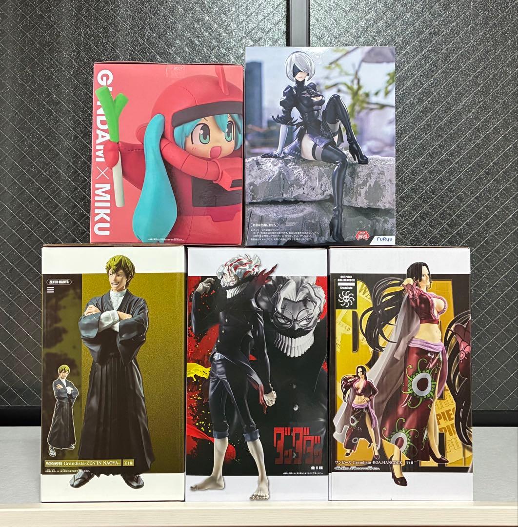 『 人気アニメ フィギュア 5種5体セット 』 ☆☆＊