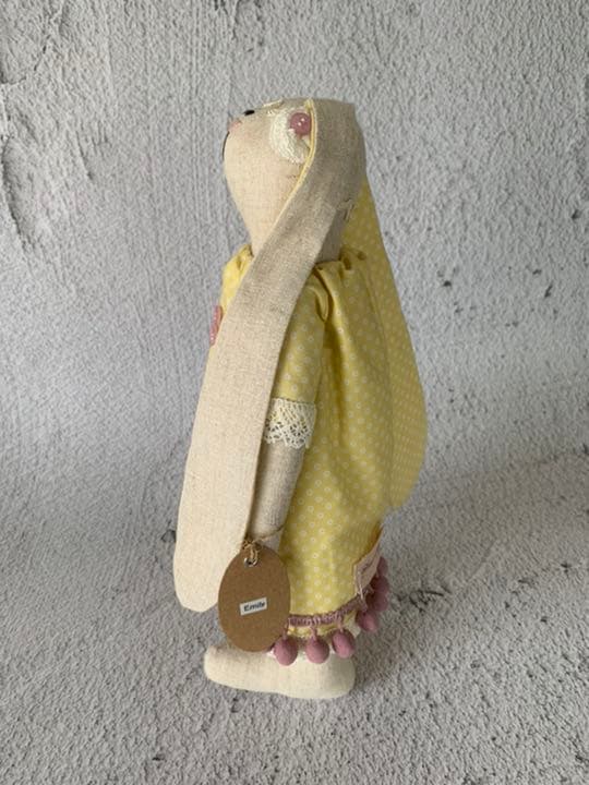 インテリアおもちゃ おもちゃ　ハンドメイドうさぎ　ハンドメイドぬいぐるみ