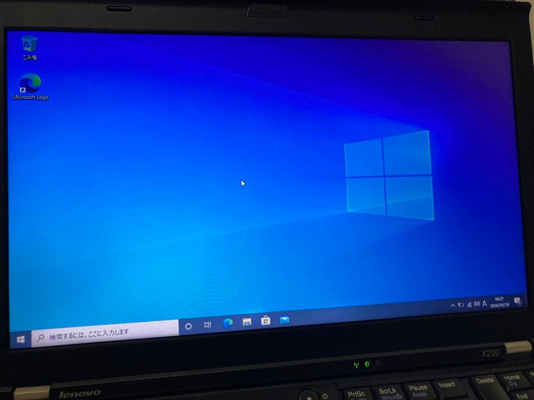 LenovoThinkPad X220 Win10P Corei5ノートパソコン