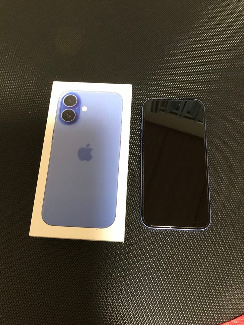 Appleストア購入iPhone 16 アクアマリン　128G本体　SIMフリー