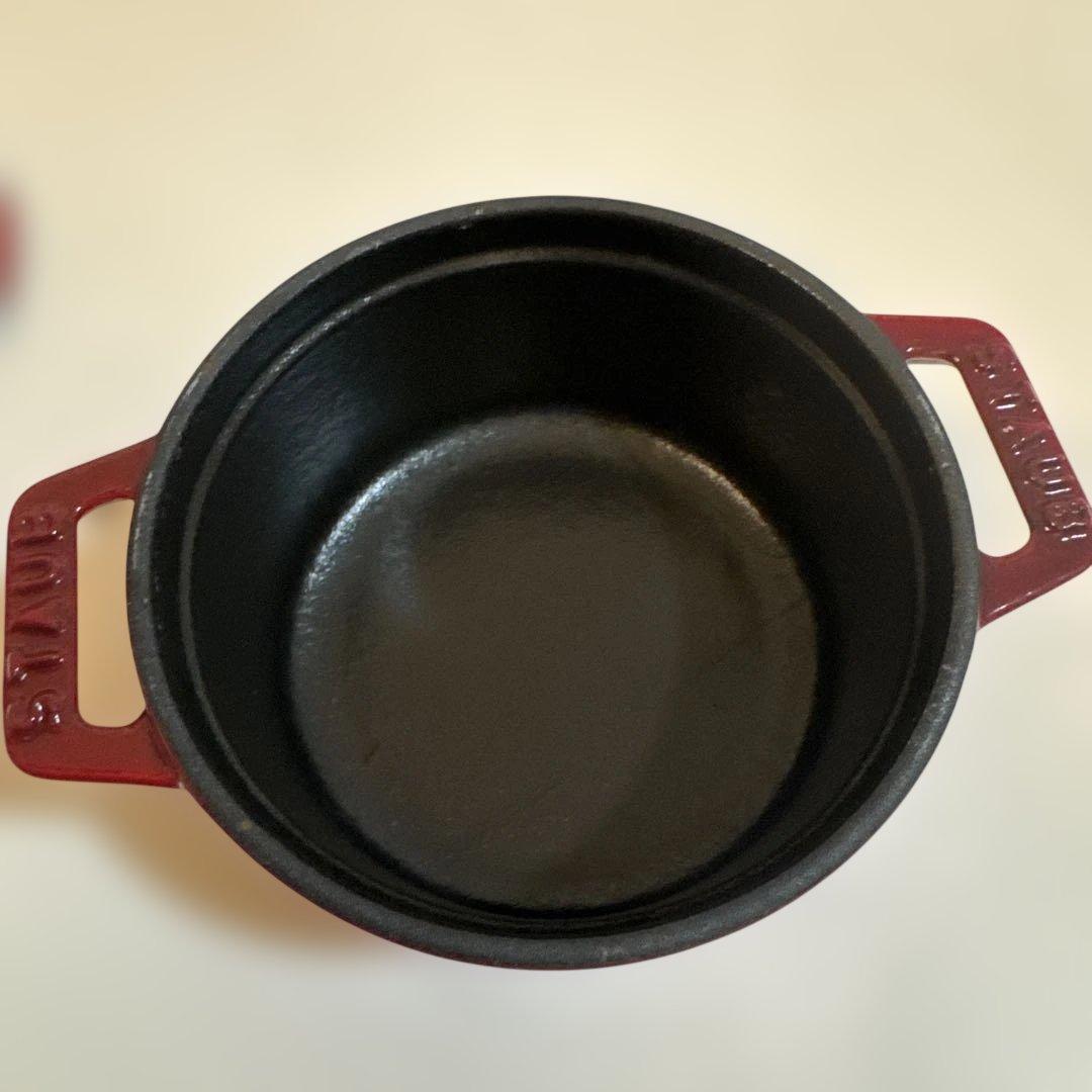 ストウブ　ピコココット　10センチ　レッド