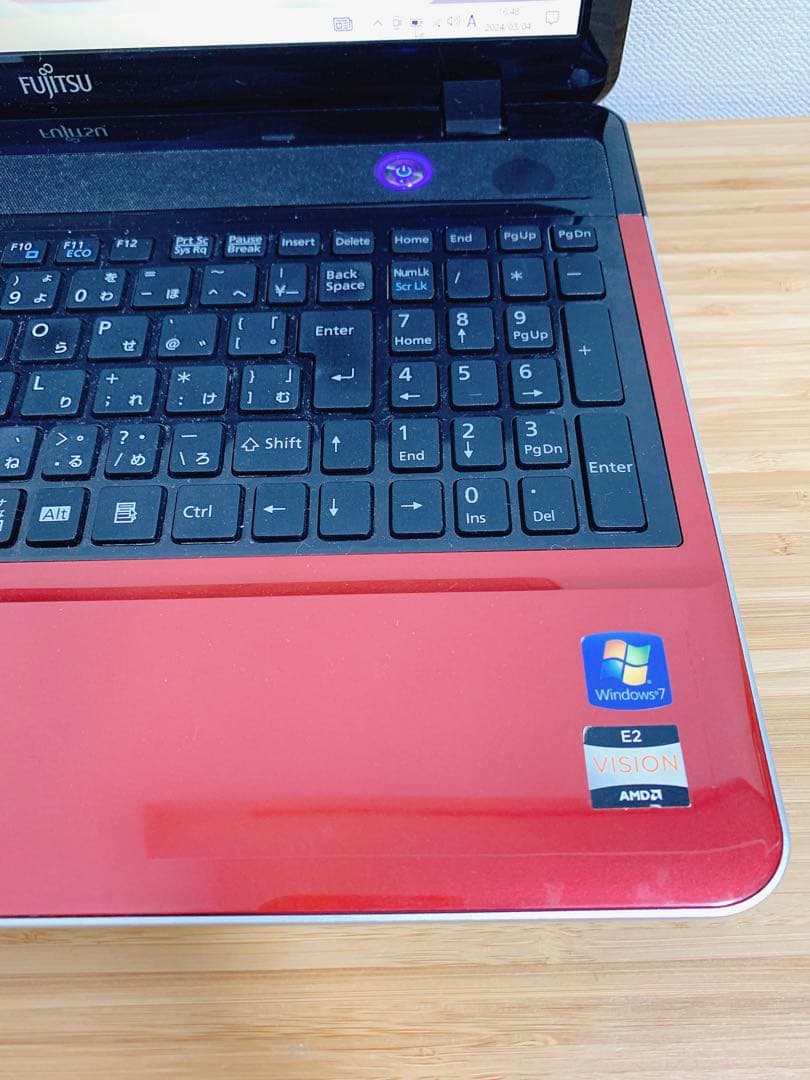 カメラ付PC✨ノートパソコン　オフィス付き✨人気の富士通✨Bluetooth