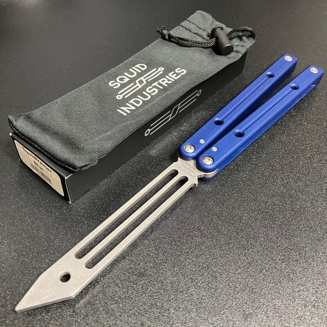 Squid Industries Squidtrainer バタフライナイフ