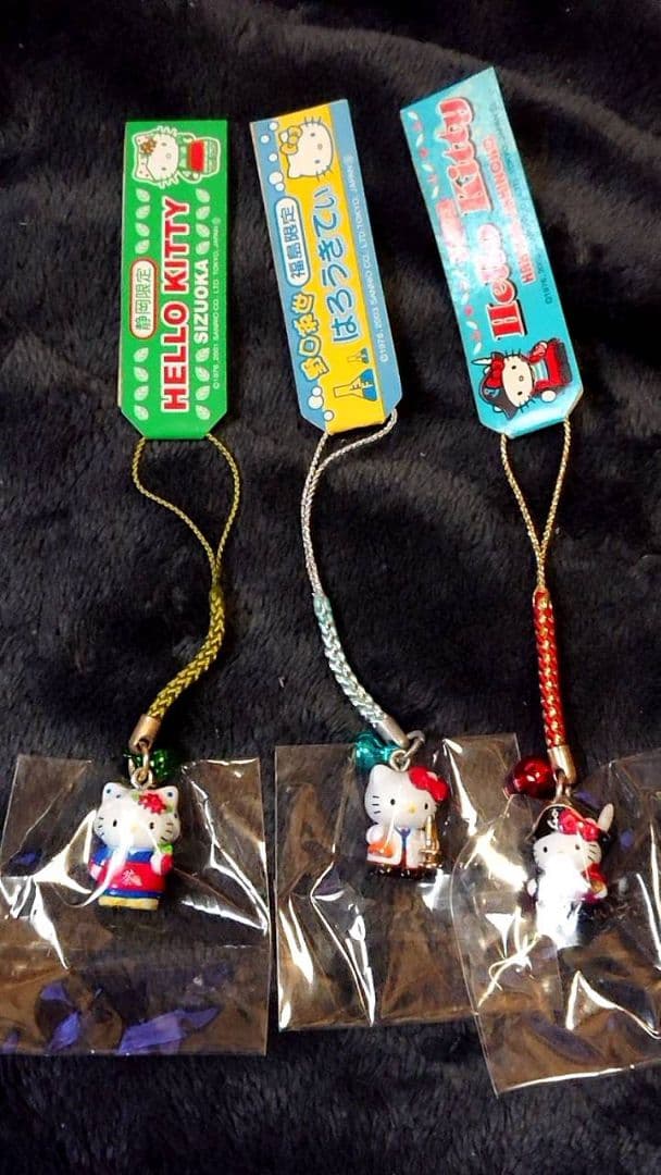 た*し様 ご当地ハローキティ ストラップ 12個セット　て