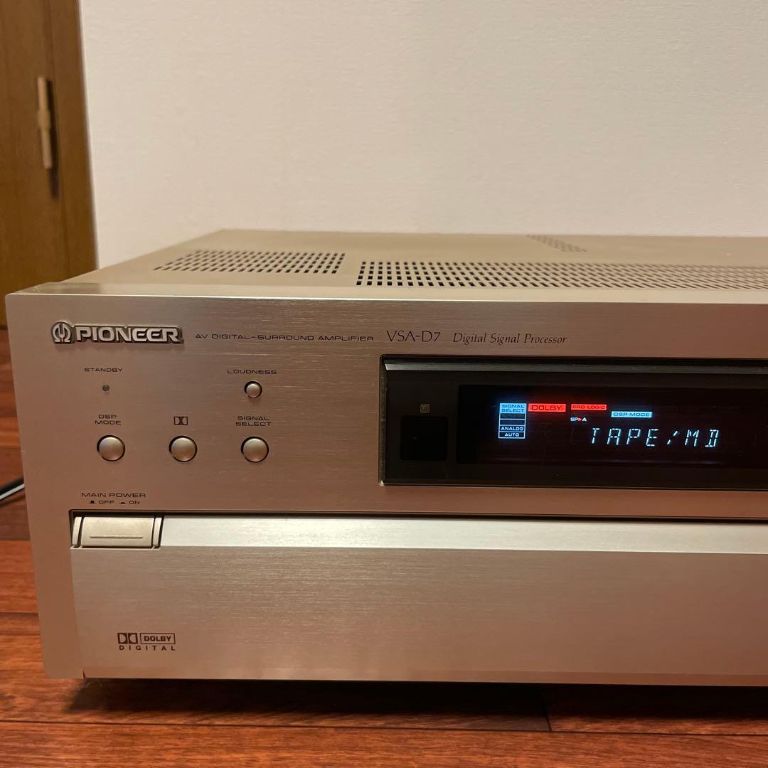 Pioneer パイオニア VSA-D7 AVアンプ リモコン付