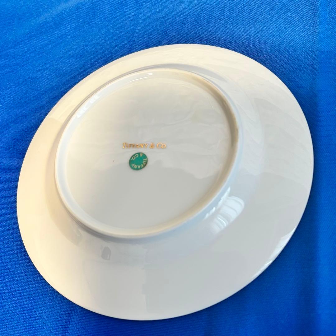 【未使用級】ティファニー ダンシングT 17cmプレート 5枚 ケーキ皿 小皿