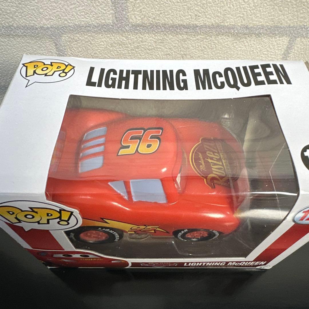 美品 FUNKO POP カーズ ライトニング マックイーン 128 希少 レア