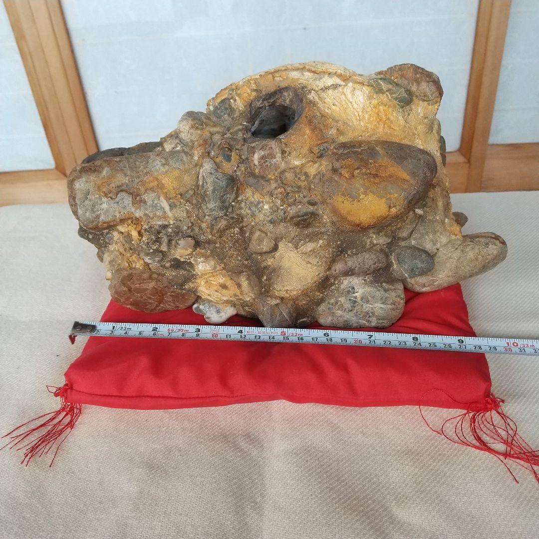 美濃壺石  置物 天然石
