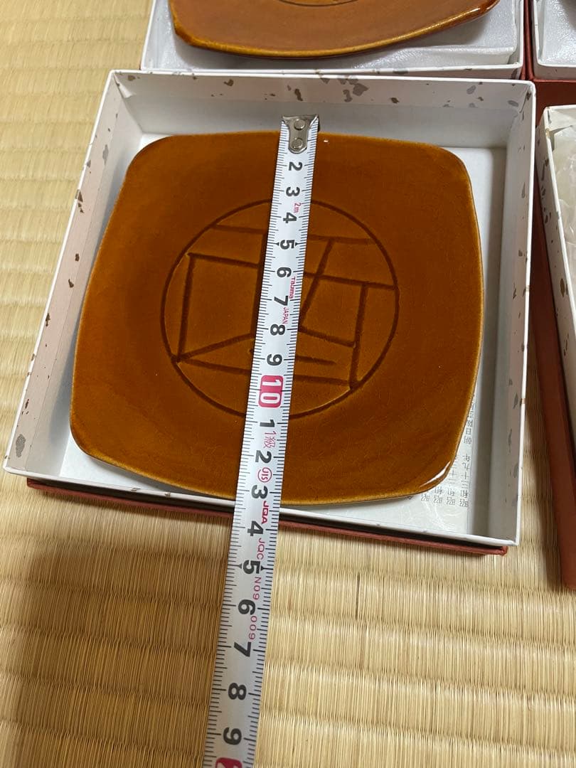大樋長左衛門 十代 年朗 大樋年朗　干支　皿12枚揃い