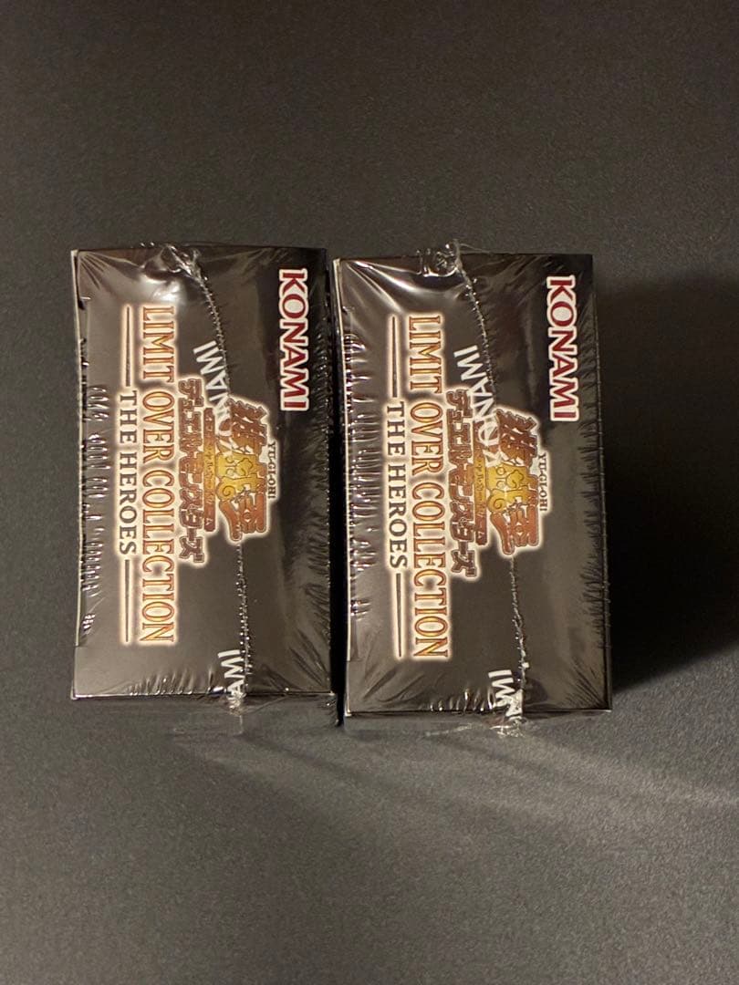 遊戯王　リミットオーバーコレクション 新品未開封　シュリンク付き2ボックス