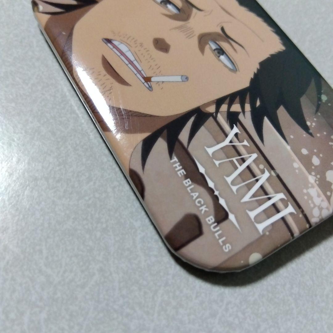 【ブラッククローバー】ヤミ ジャンプフェスタ 2018 まるかく カンバッジ