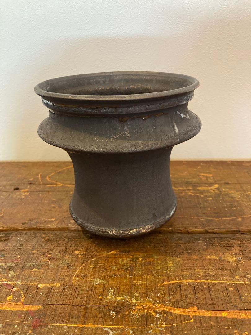 有馬和博　植木鉢　作家鉢　陶器鉢