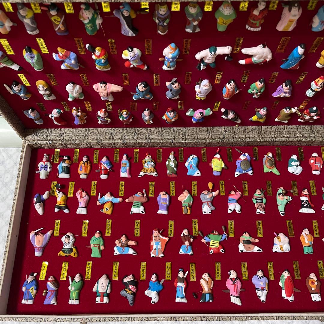 中国　骨董品　人形　泥人形　珍品　ミニチュア　中国泥人形（泥人：ニーレン）