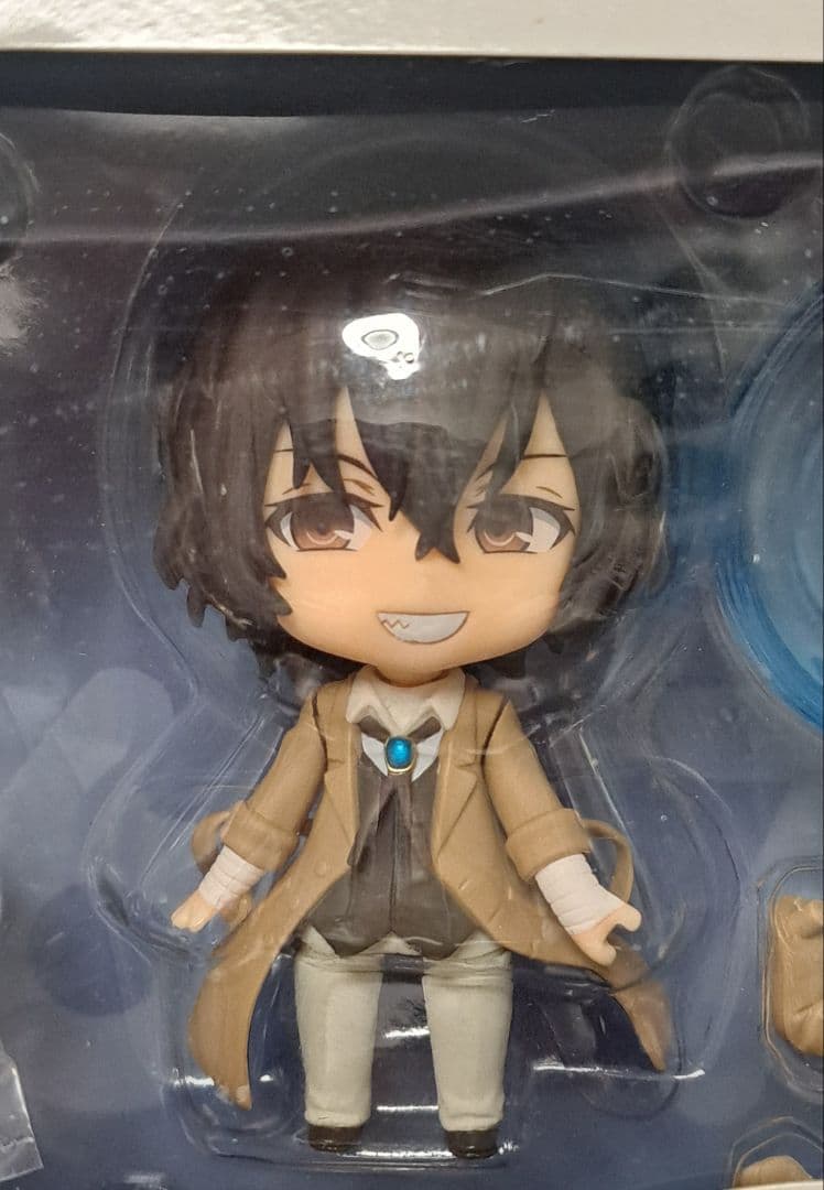 ねんどろいど 657 太宰治 箱傷み スタンドパーツ欠損 ラバーストラップ付