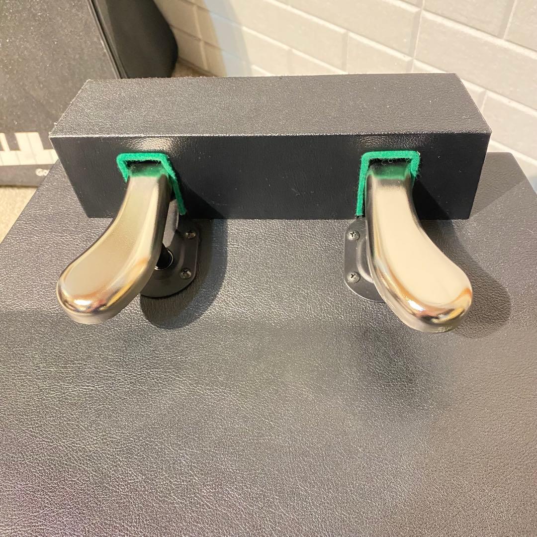 最新型♡ AX-100α ピアノ柄のかわいいバック付き　吉澤　補助ペダル　足台