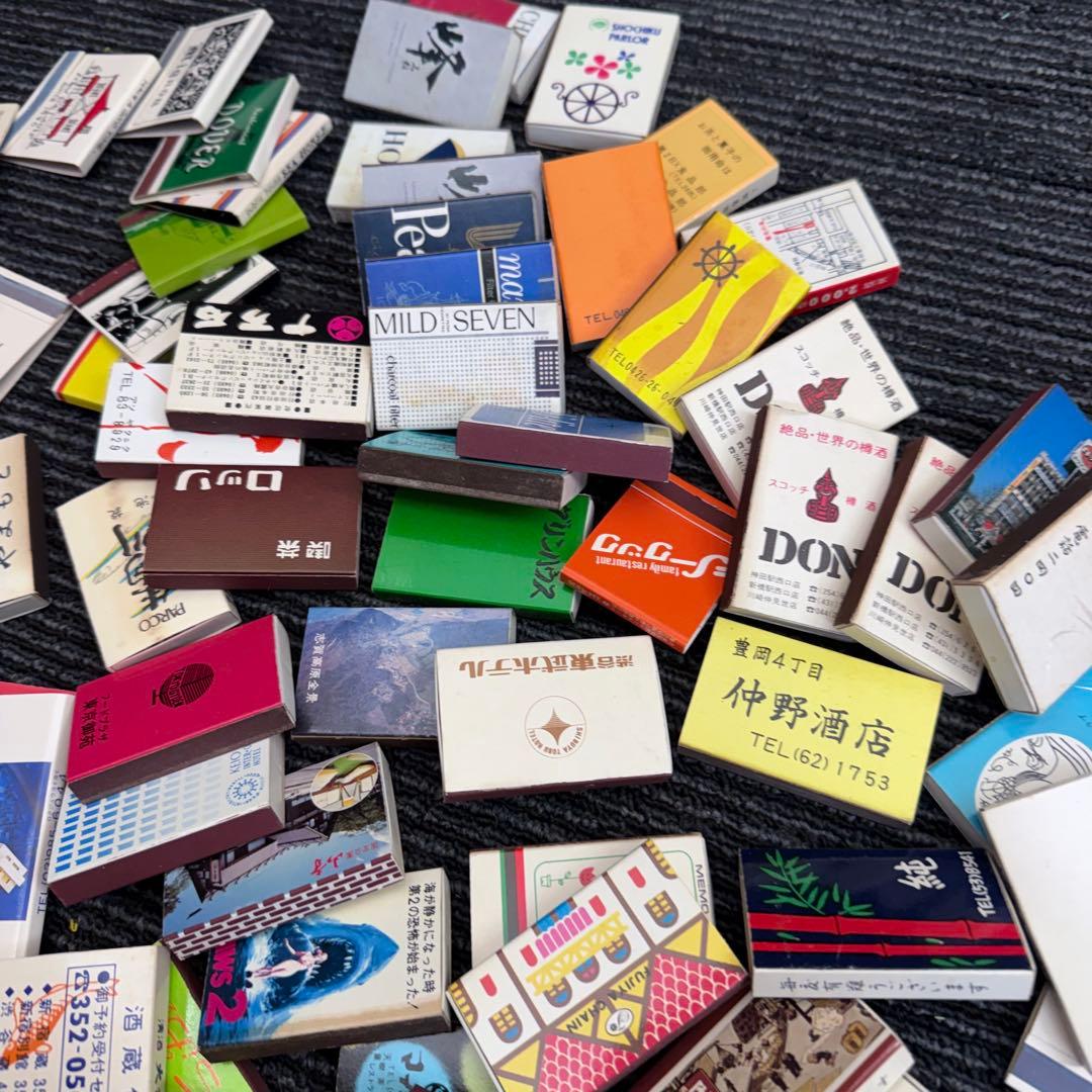 【希少 当時物】昭和レトロ 広告マッチ 大量まとめ売り 純喫茶 飲食店