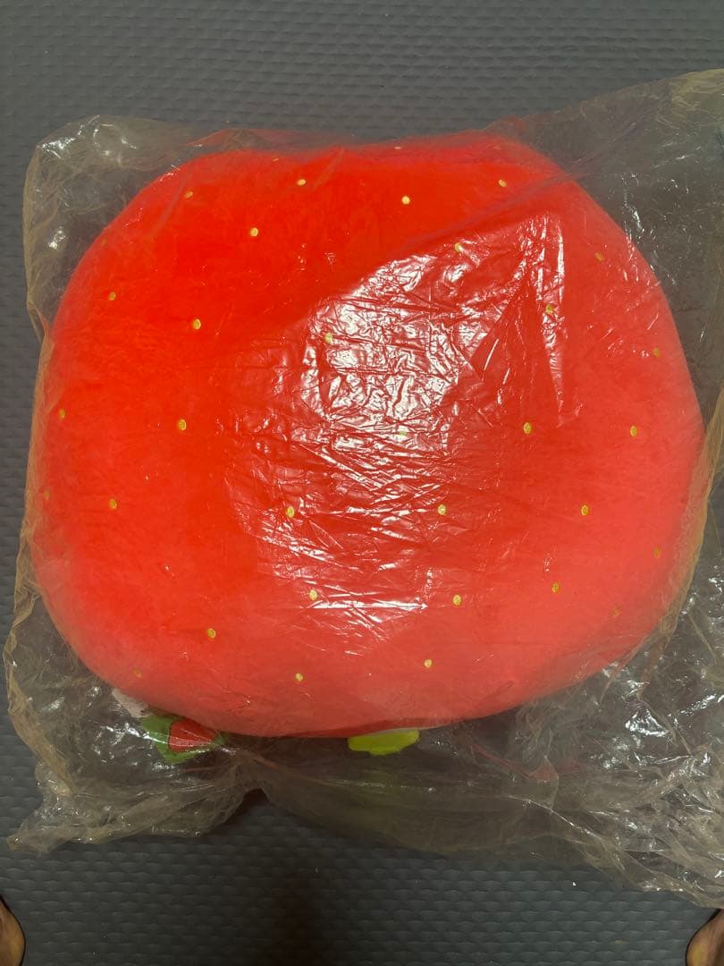 ナガノのいちご　ぬいぐるみくじ　A賞　超特大いちごぬいぐるみ