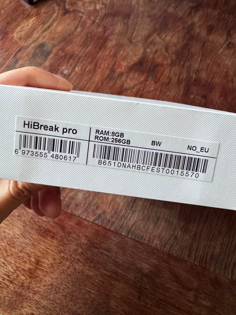 【美品】 Bigme ePaper スマートフォン Hibreak Pro