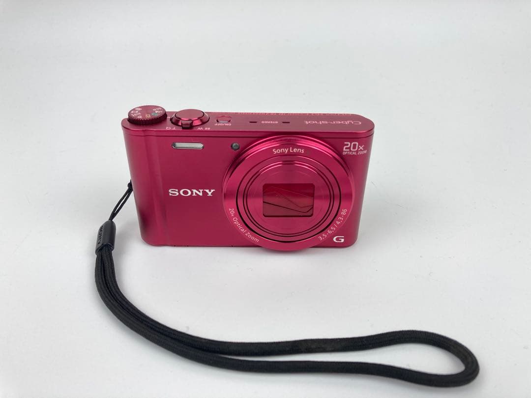 【極美品】SONY Cyber-shot WX300レッド コンデジ