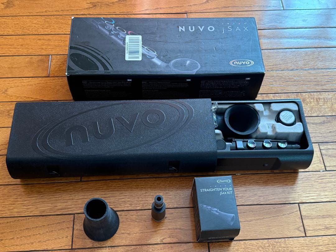 ミニサックス！NUVO jSAX ブラック ＋ ストレートネック キット