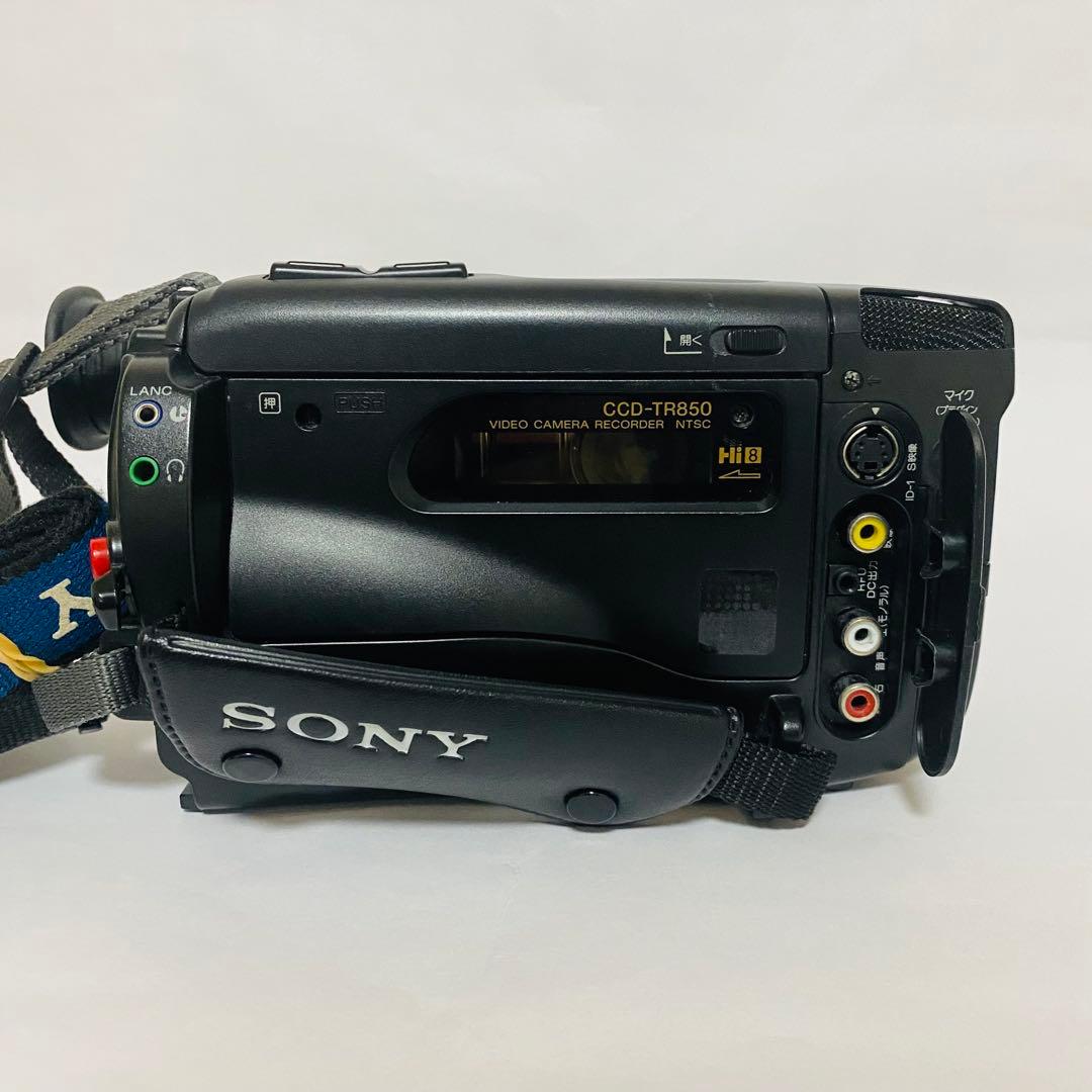 可動品　SONY Hi8 ビデオカメラ
