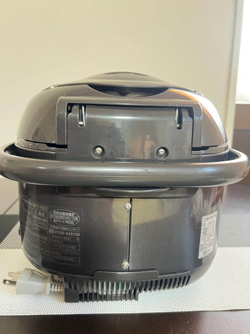 【1升炊き·美品】象印IH炊飯ジャー 極め炊きブラウン 豪熱沸とうIH大容量