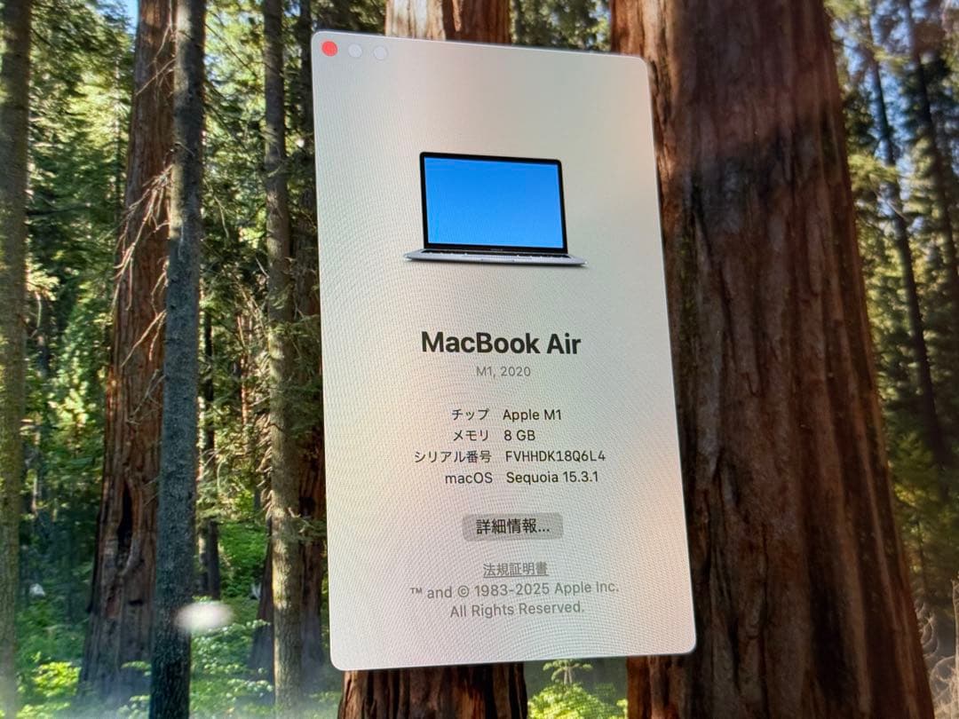 Apple MacBook Air スペースグレー / M1
