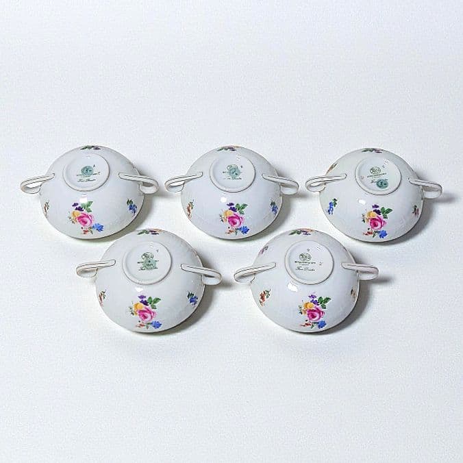 HUTSCHENREUTHER スープカップ ドイツ製 5個 美品 骨董