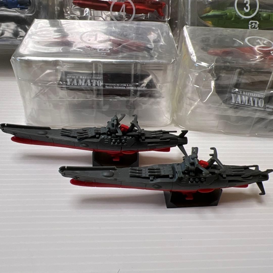 メガハウス　宇宙戦艦ヤマトの2セット＆メーカー不明のヤマト2隻