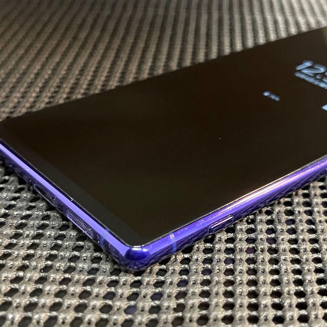 N223 Xperia 1 SO-03L パープル SIMロック解除済