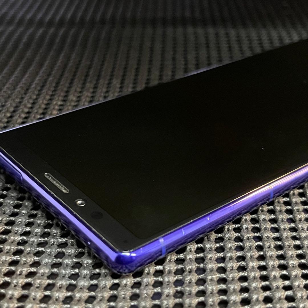 N223 Xperia 1 SO-03L パープル SIMロック解除済