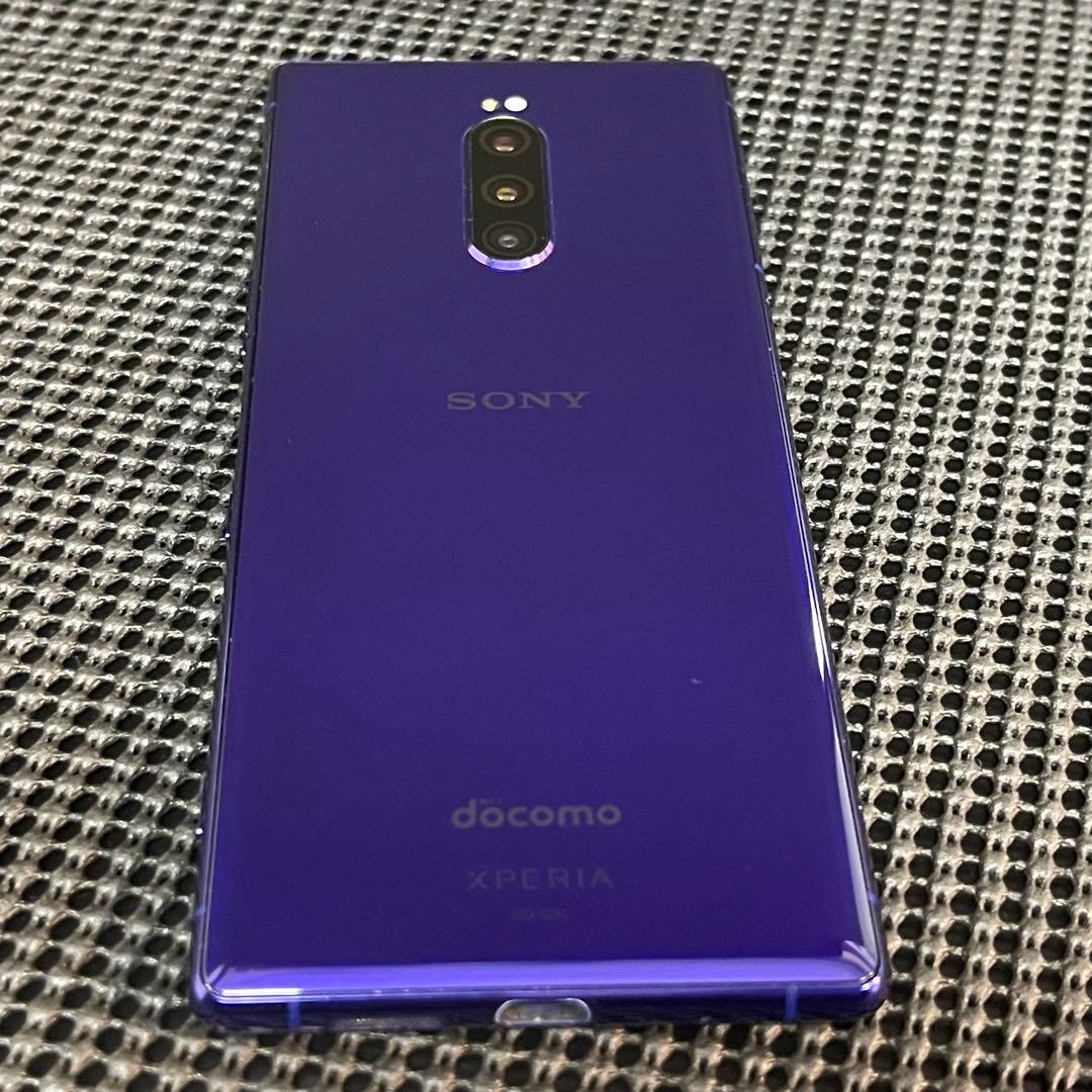 N223 Xperia 1 SO-03L パープル SIMロック解除済