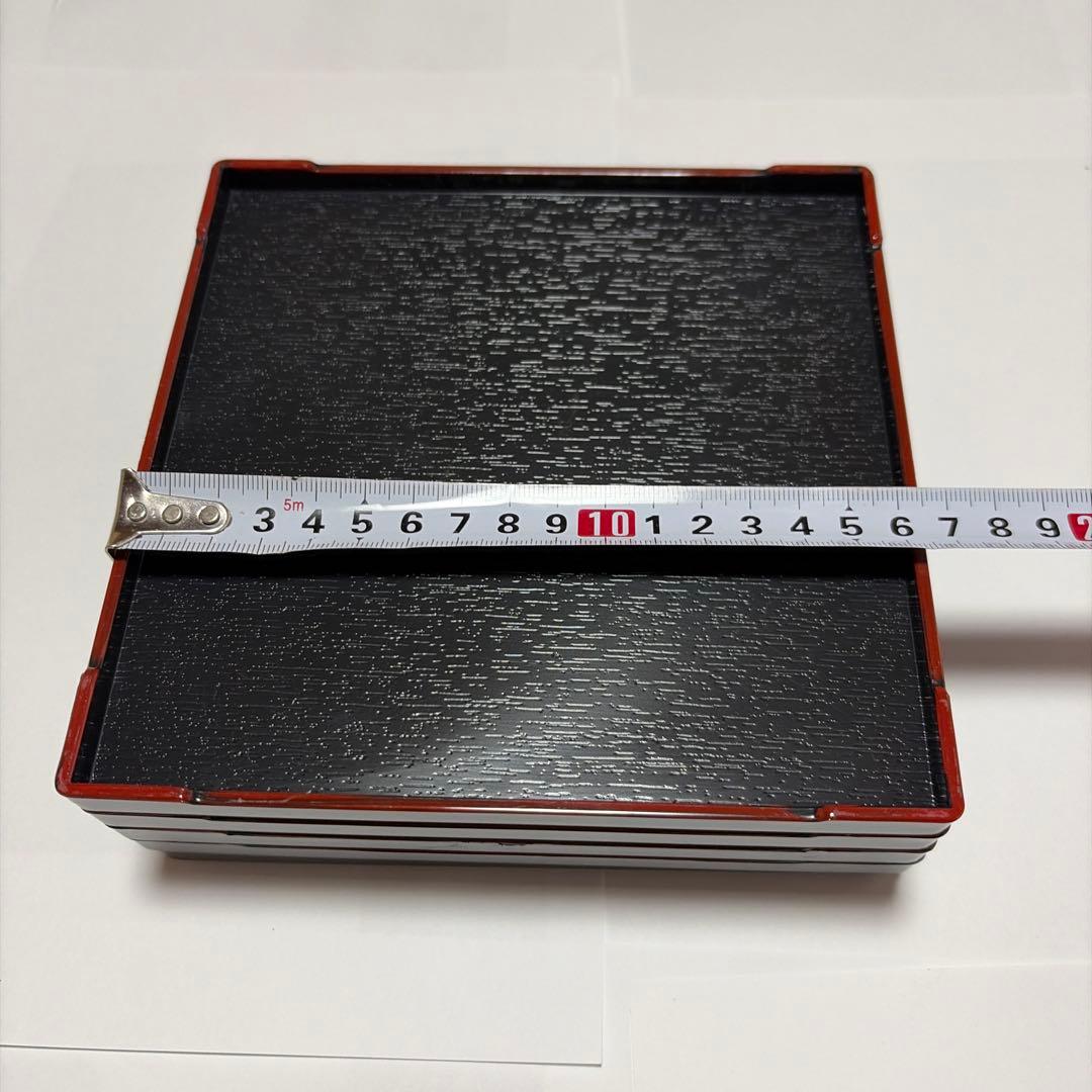 木製吸物椀7客、折敷5枚セット