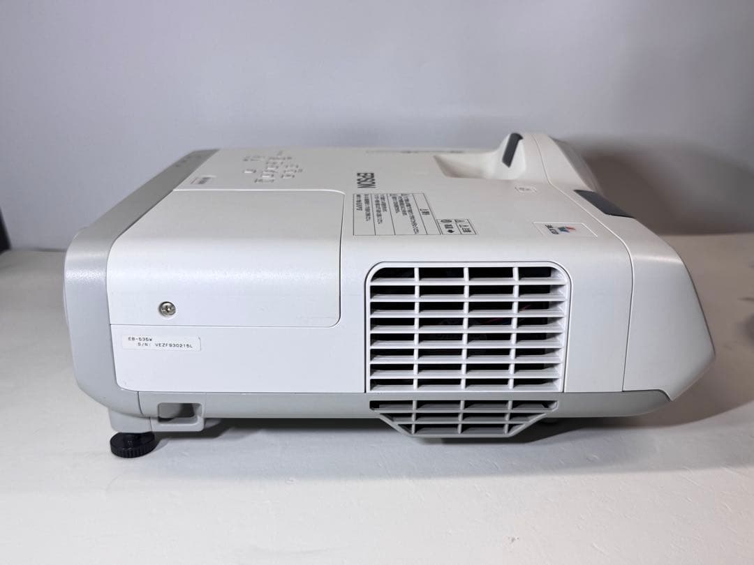 美品　EPSON EB-535W プロジェクター本体
