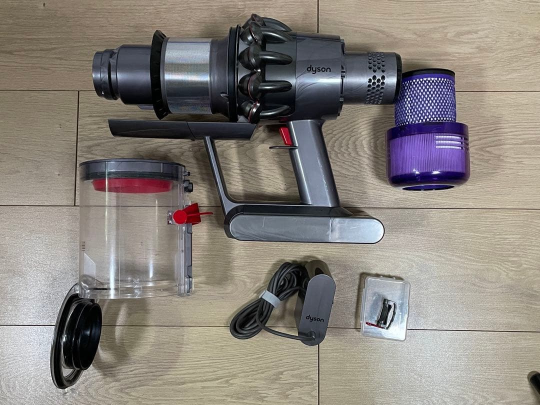 ダイソン⑨SV14V11 absolute特別２ヘッド 純正スタンド　新品パイプ