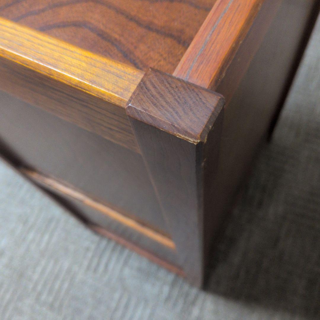 カリモク オールドカリモク 木製 5段引き出し チェスト ブラウン