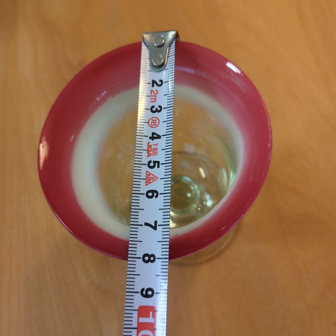 【最終価格】明治大正時代　吹きガラス　グラス　氷コップ　骨董　アンティーク