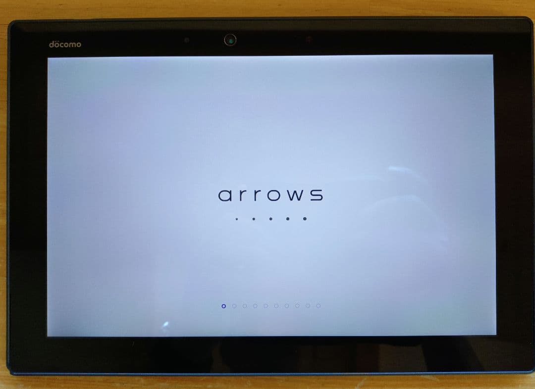 【中古品】arrows Tab F-02K ブラック ②