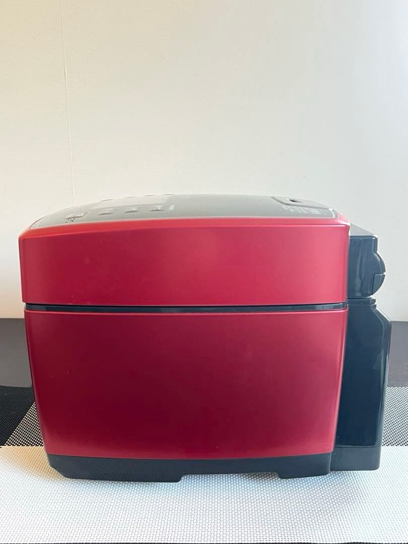 【高級モデル】三菱 本炭釜 IH炊飯器 2020年製 5.5合 ルビーレッド