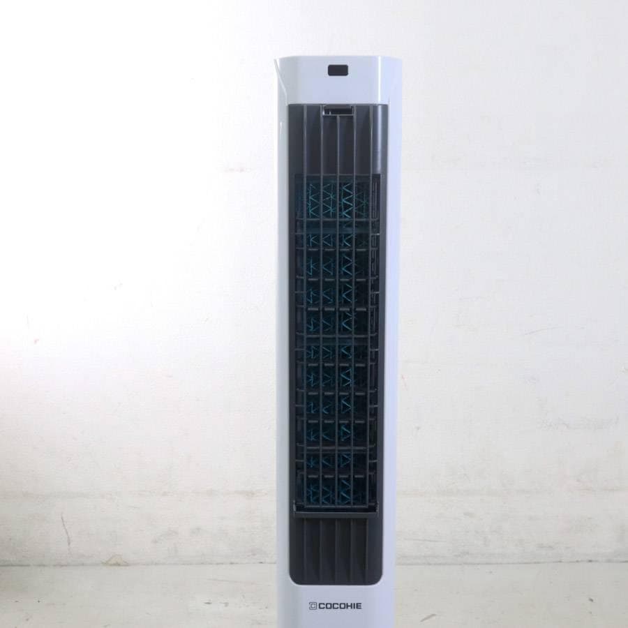 値下25年製 動作品 ここひえタワー T2 冷風扇 リモコン付き ミスト機能
