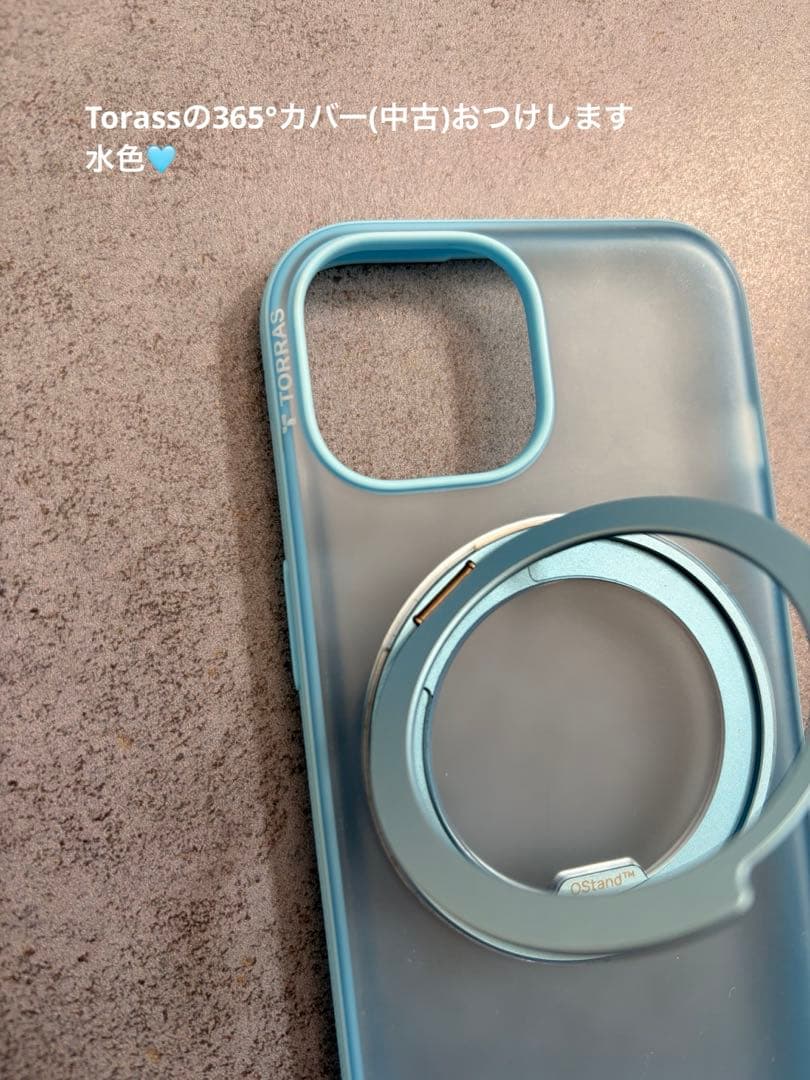 【値下げ中】iPhone15本体256G blue 水色バッテリー90%