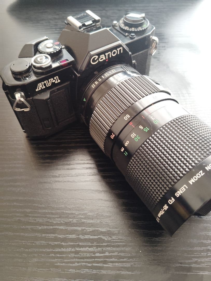 極美品！　完動品　Canon AV-1 ズームレンズセット