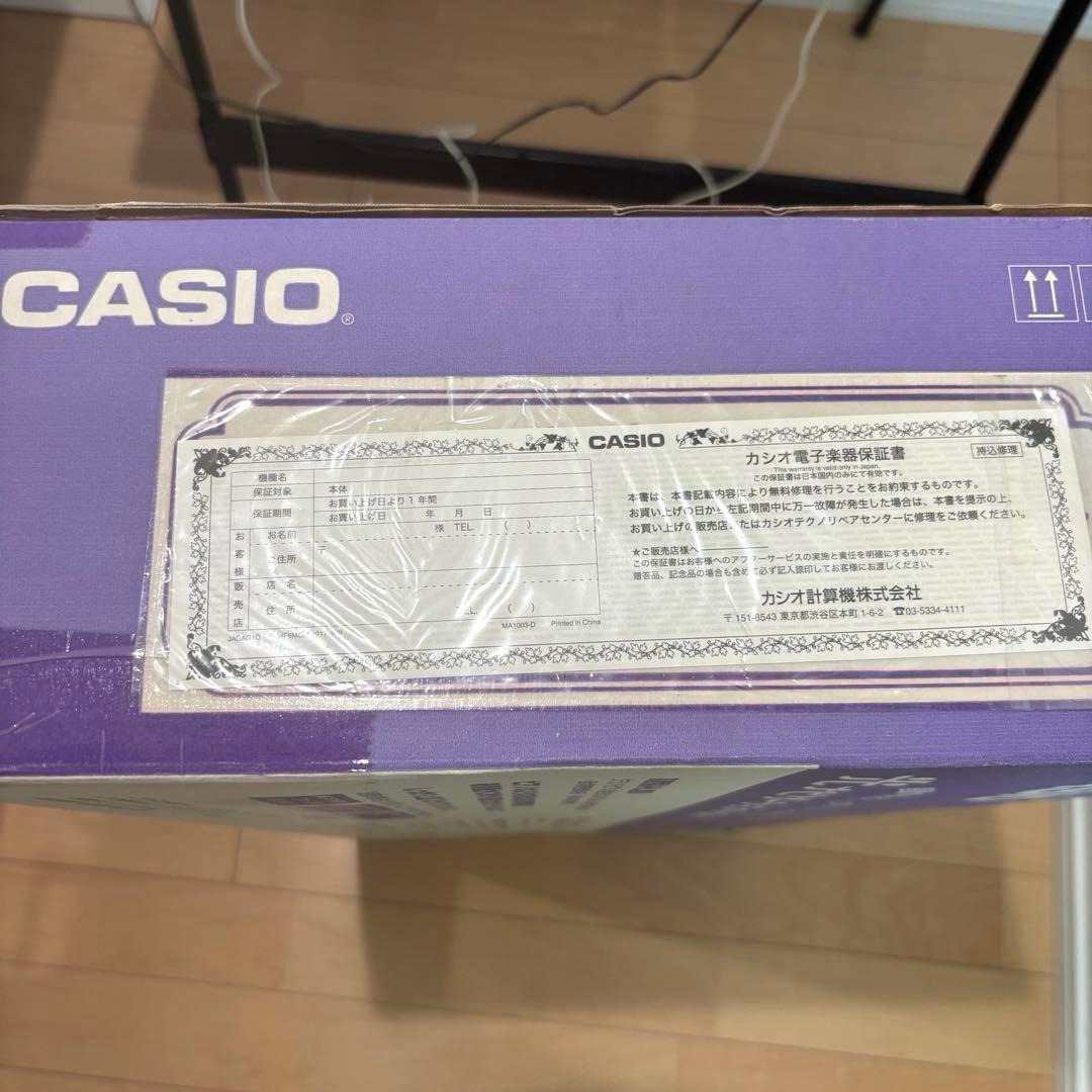 カシオ CASIO LK-108 純正品 動作確認済み 61鍵 キーボード 光